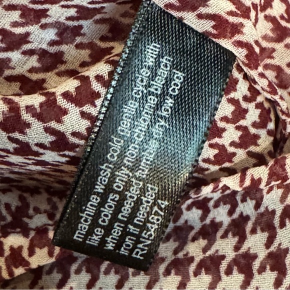 The Limited Dusty Rose Textured Blouse - Picture 7 of 9